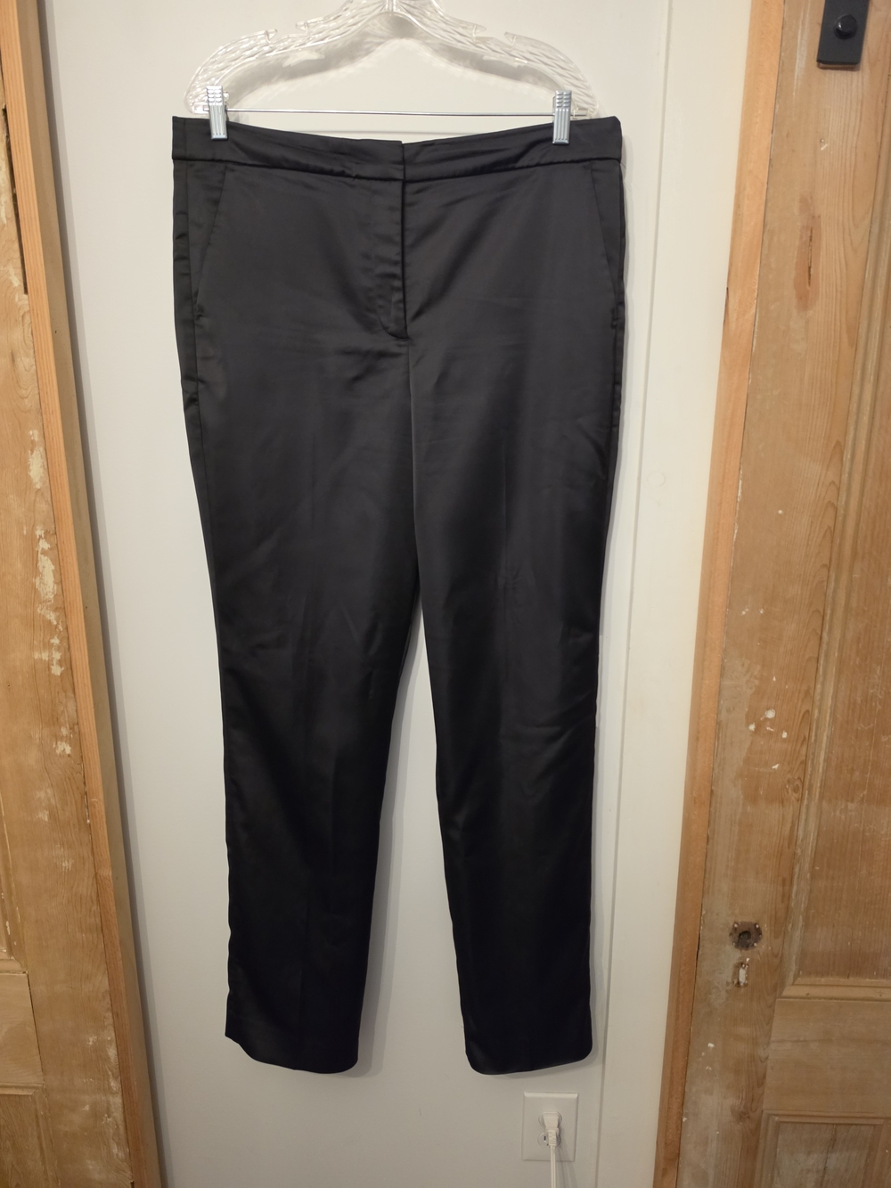 J. Crew Black Silky Women's "Kate" Dress Pants (14T)